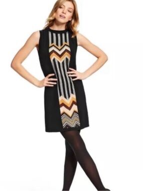 Missoni for Target Black Dress with Chevron Pattern